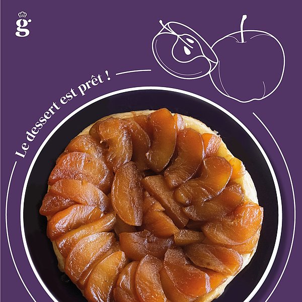 [ PÂTISSERIE ] La tarte tatin, des pommes fondantes et une pâte croustillante ! 🤤

Servir tiède avec une boule de glace...